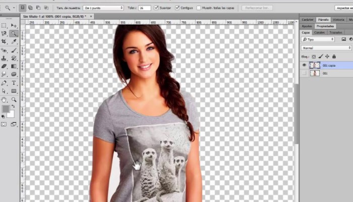 Cómo quitar el fondo de una imagen con Adobe Photoshop